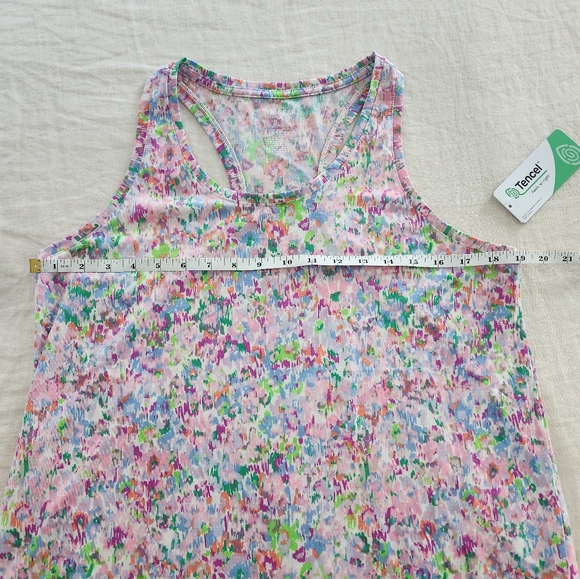 Tek Gear Multicolor Women's Racerback Tank Top - Size Large - Picture 6 of 7